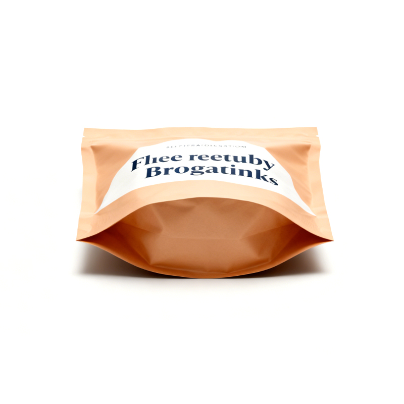 Bolsas tipo bolsa de fondo plano